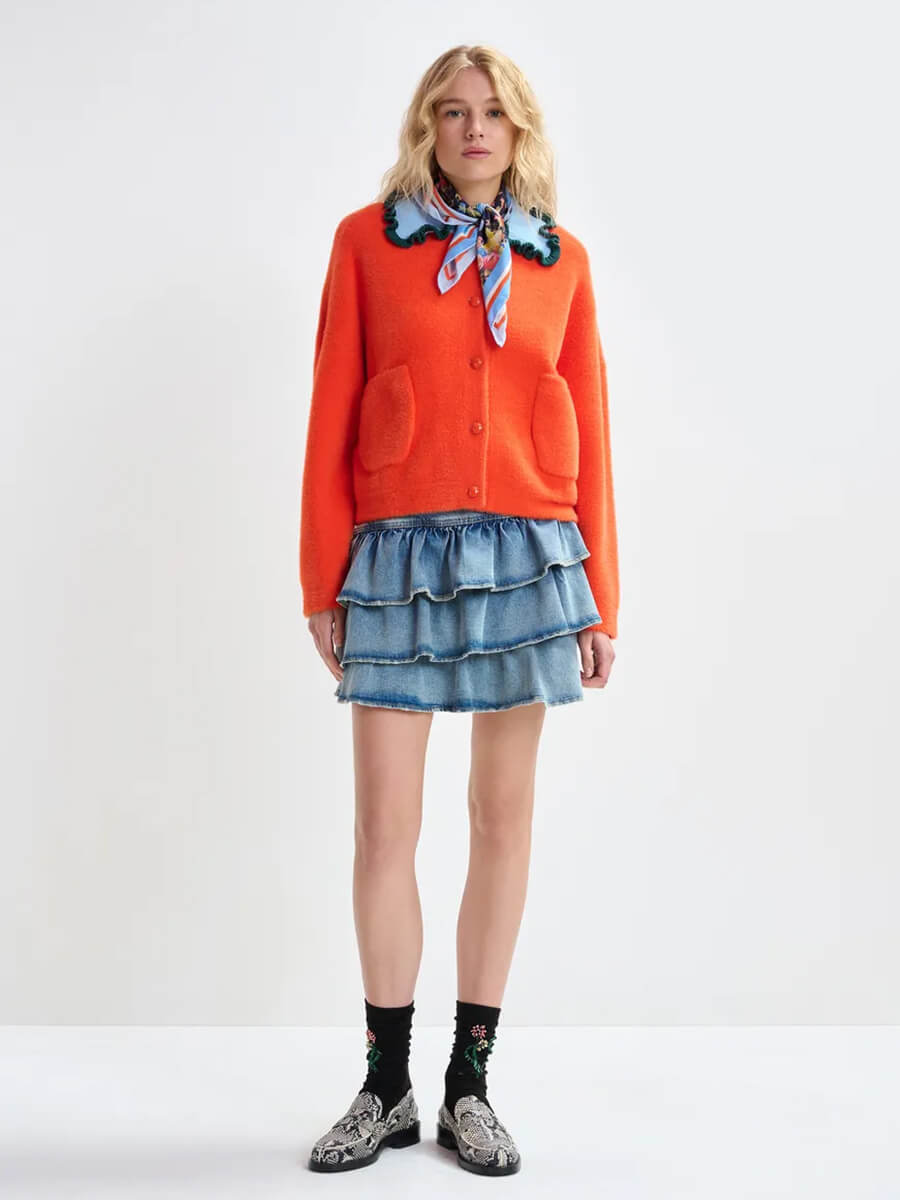 essentiel antwerp Jardener Knitted Cardigan