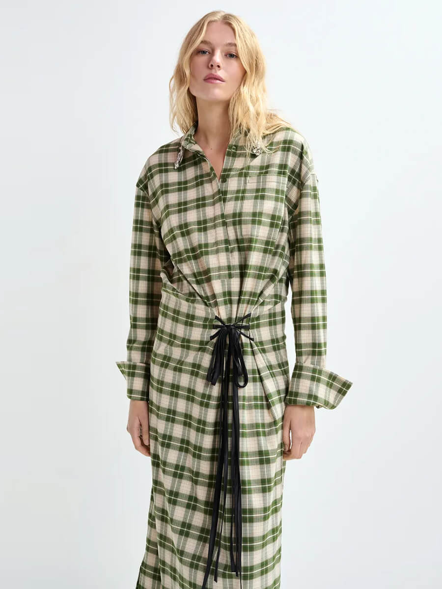 essentiel antwerp Jid Maxi Shirt Dress
