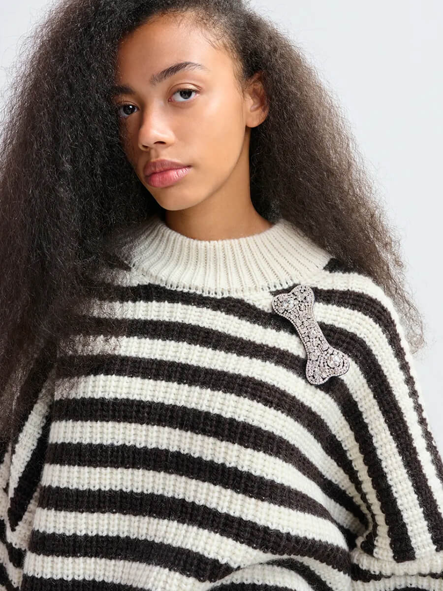 essentiel antwerp Jwouf Bone Brooch