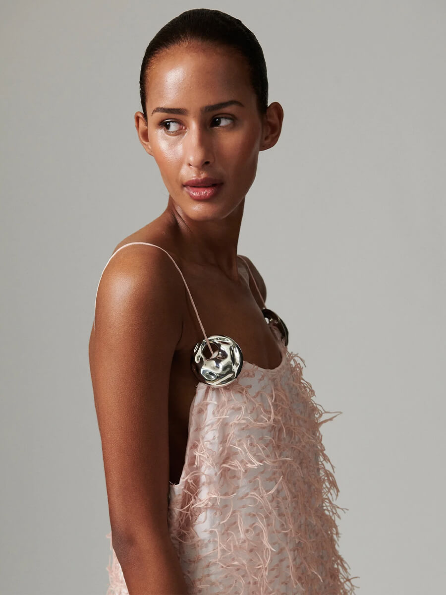 Day Birger et Mikkelsen
Flio Dobby Fringe Dress - Shrinking Violet