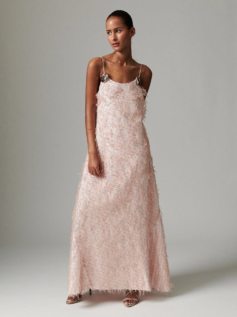 Day Birger et Mikkelsen
Flio Dobby Fringe Dress - Shrinking Violet