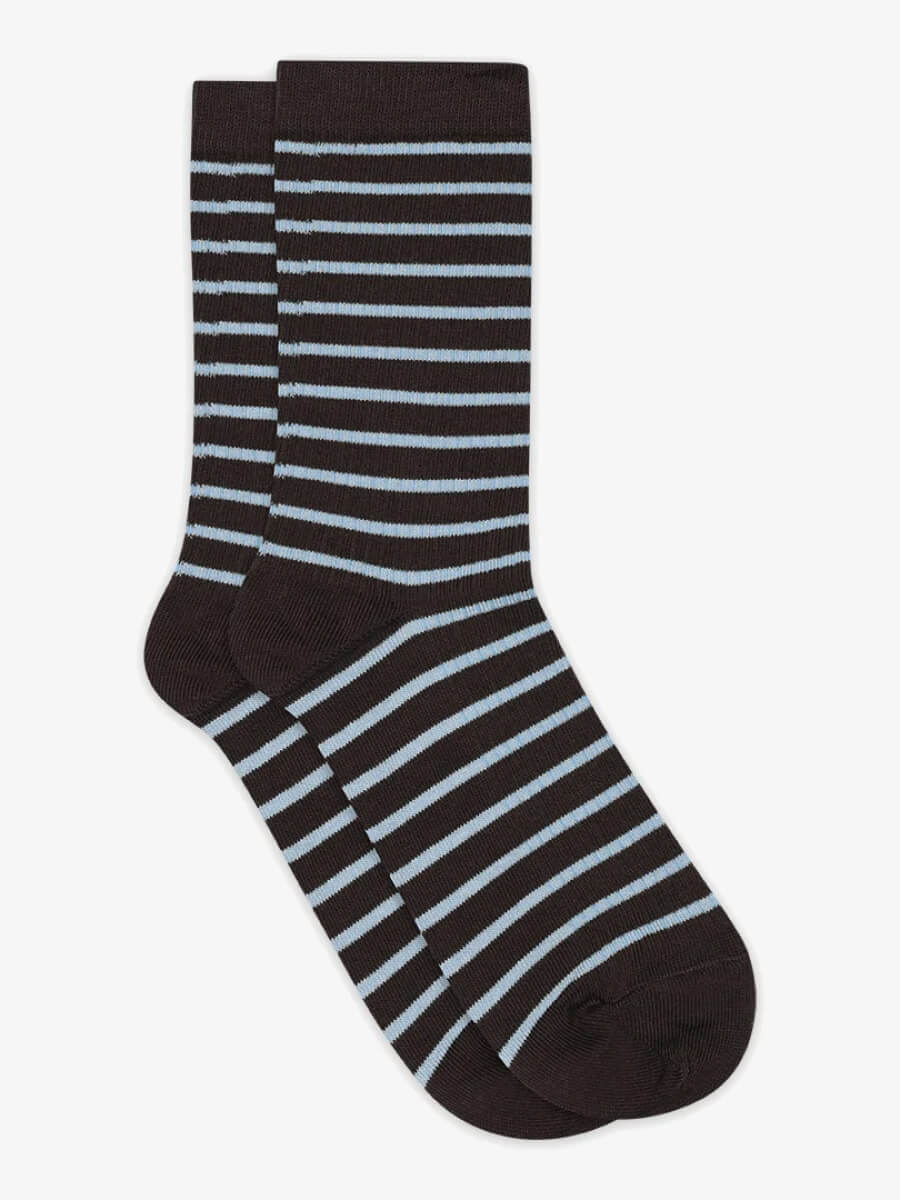 mp denmark Lydia socks - dark brown