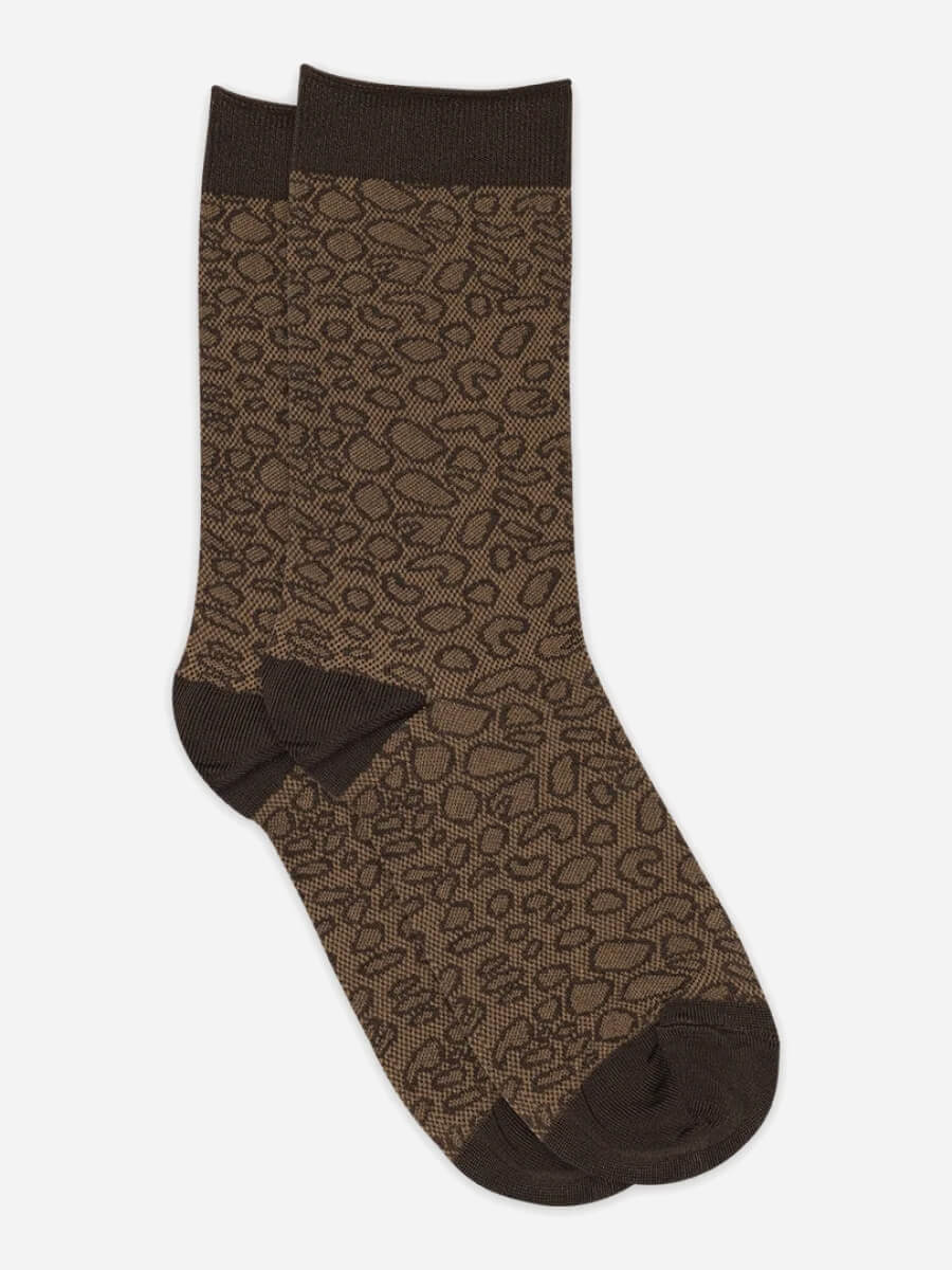 mp denmark Mara socks - dark brown.