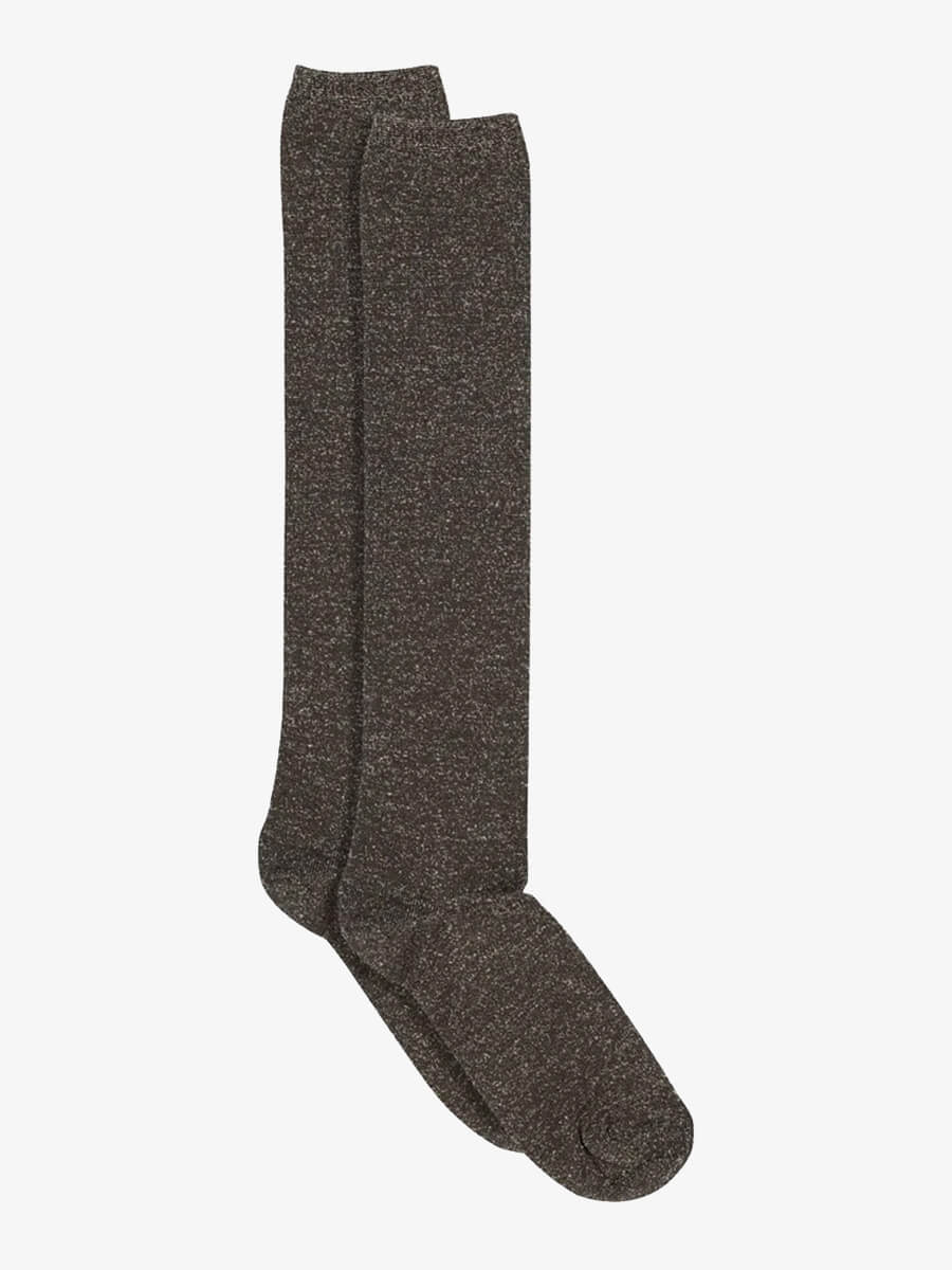 mp denmark Nelly Knee Socks - dark brown