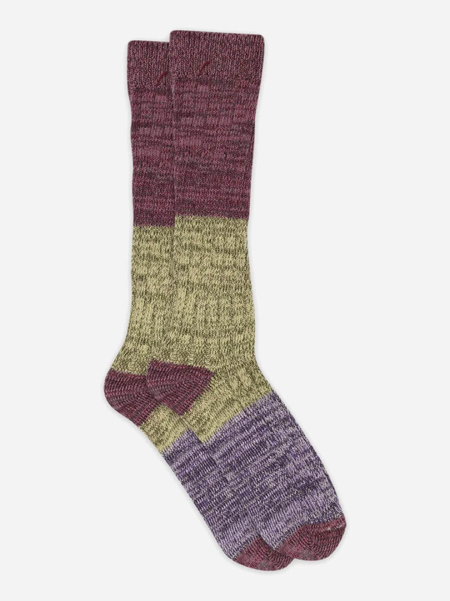 mp denmark Re-Stock Socks - Grape Skin.