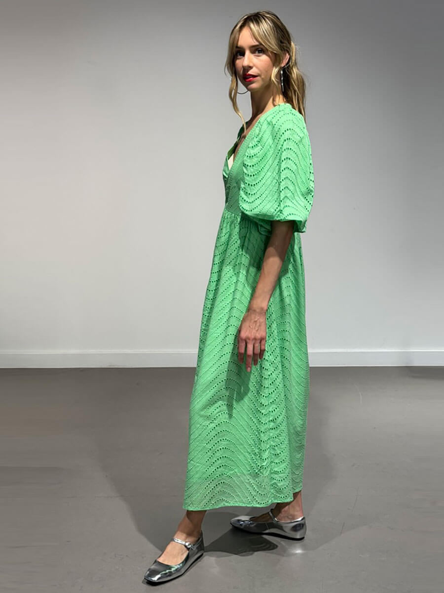 Nuevelyn Dress - Summer Green