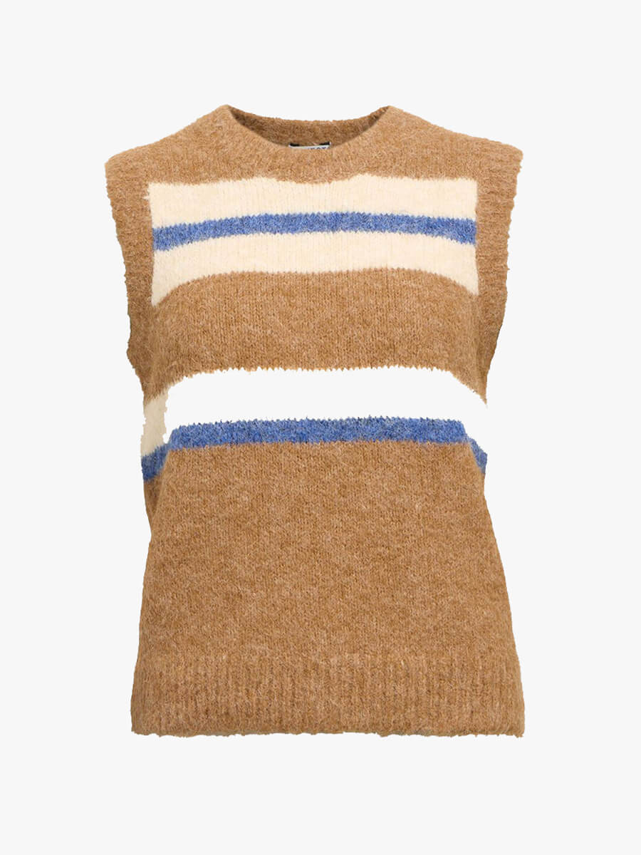 object Galia Knitted Vest Top