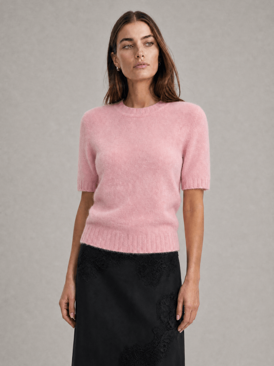 Sajeanne Top - Bleached Mauve