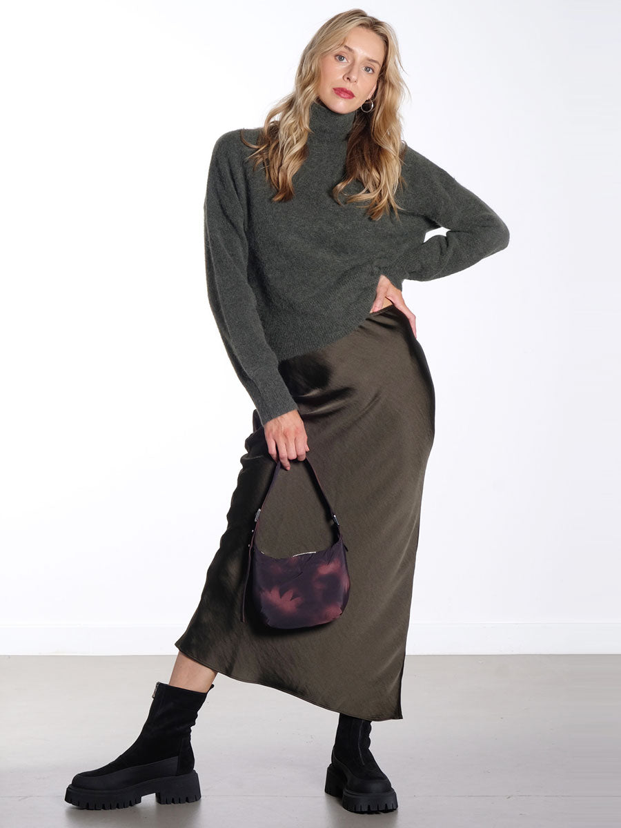 Saagneta Long Skirt - Forest Night