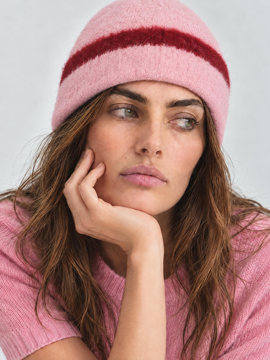 SAMSOE SAMSOE
Sajeanne Beanie - Bleached Mauve 
