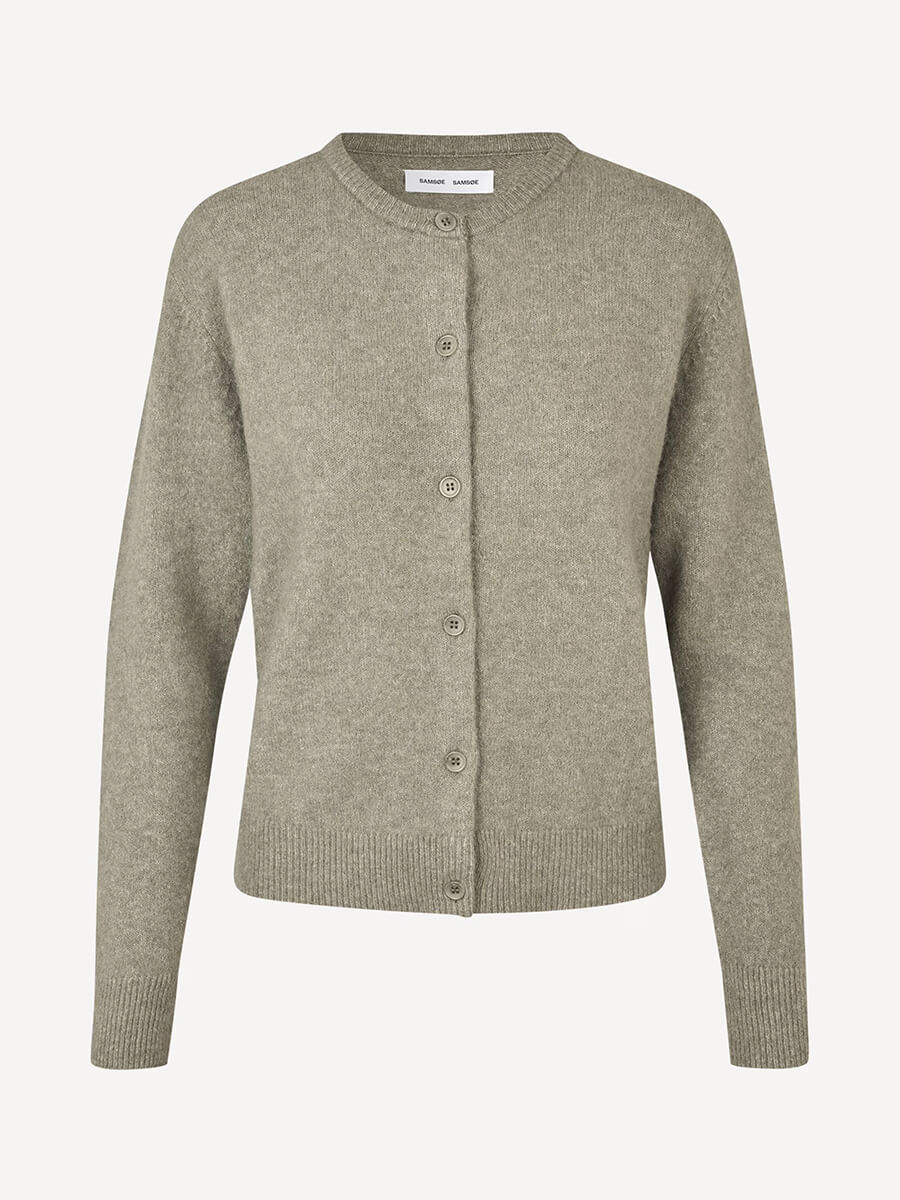 samsoe samsoe Nor Short Cardigan - Vetiver