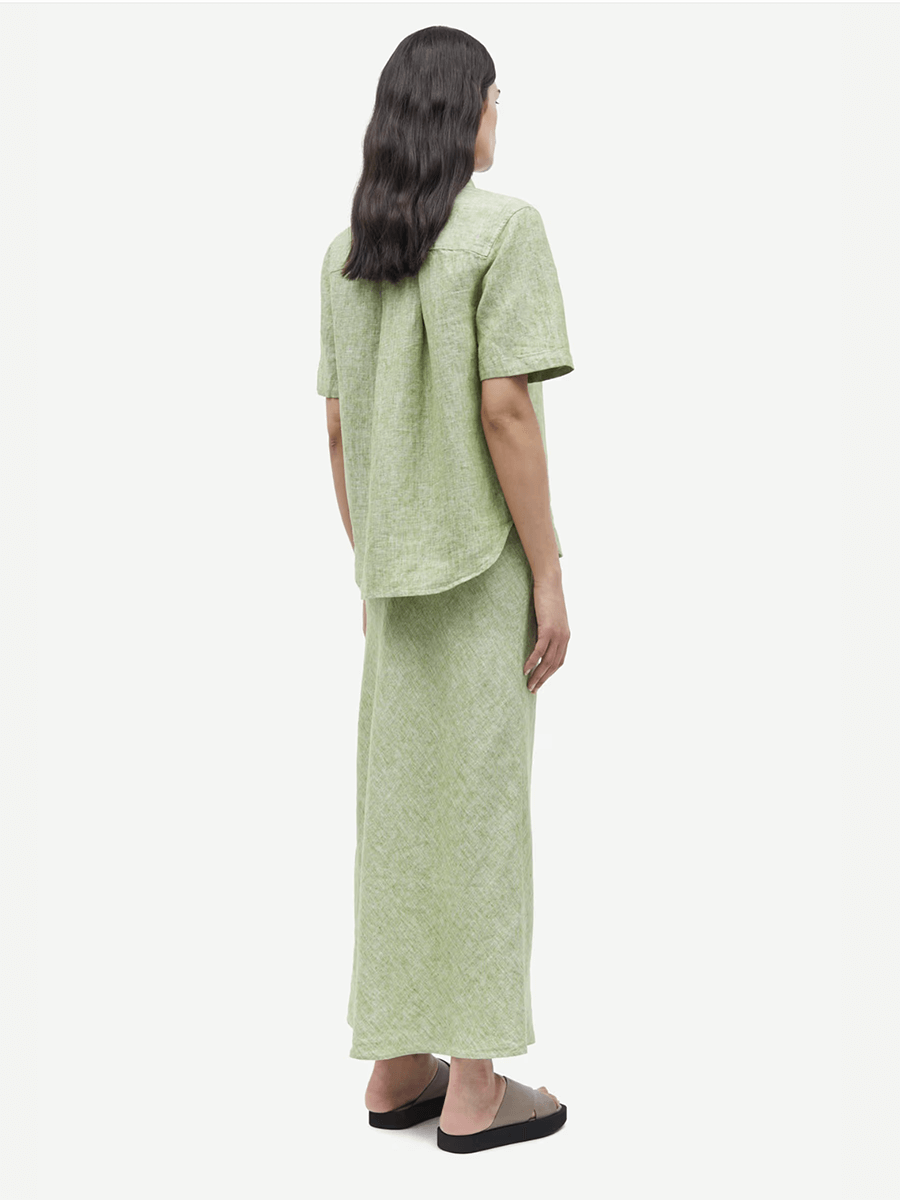 SAMSOE SAMSOE
Salarikar SS Shirt - Peridot Mel