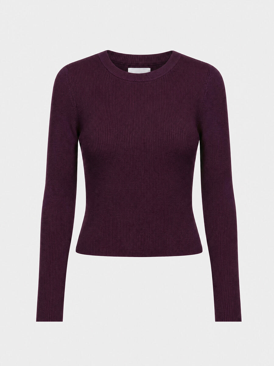 Numph - Shelba Cropped Pullover - Fig