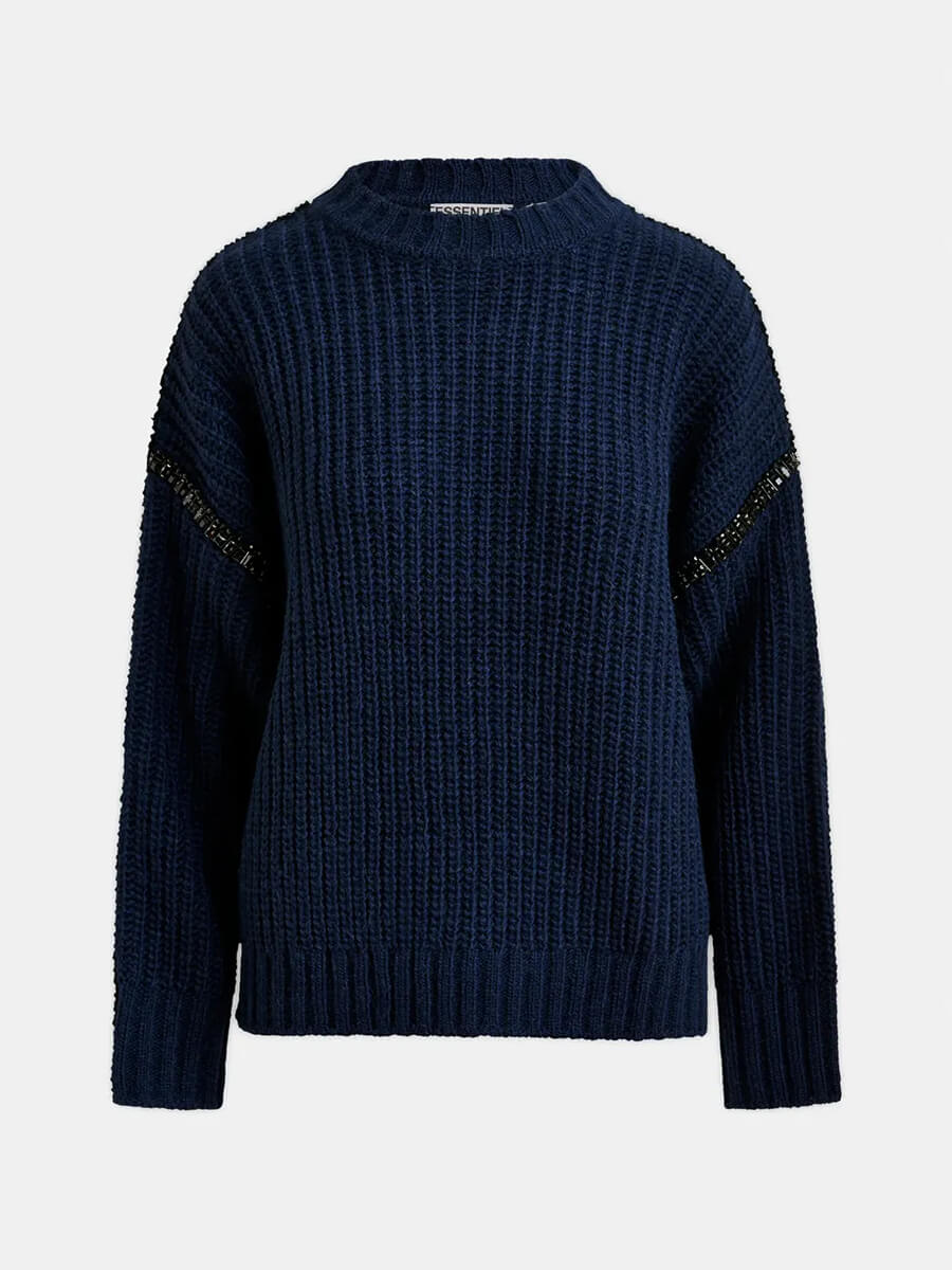 Essemntiel Antwerp Indsay Pullover - Navy.