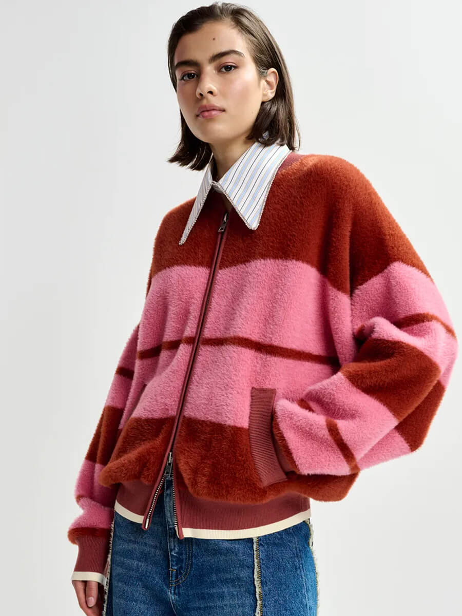 Essentiel Antwerp Juxta Mockneck Collar - Blue