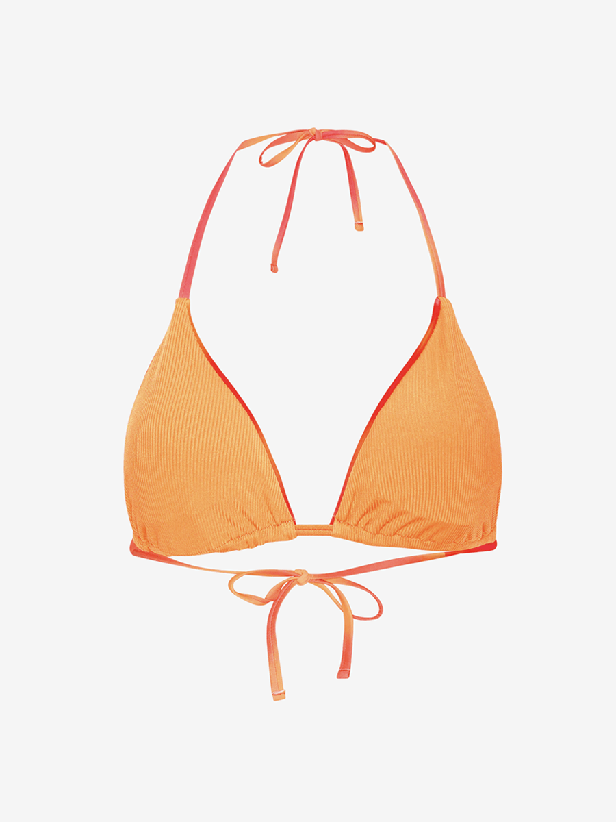 Waverly Bikini Top - Sunny Orange