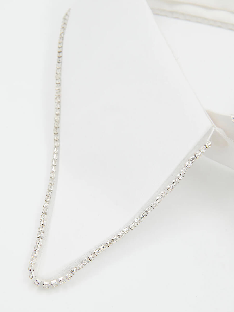 Essentiel Antwerp Juxta Mockneck Collar - White