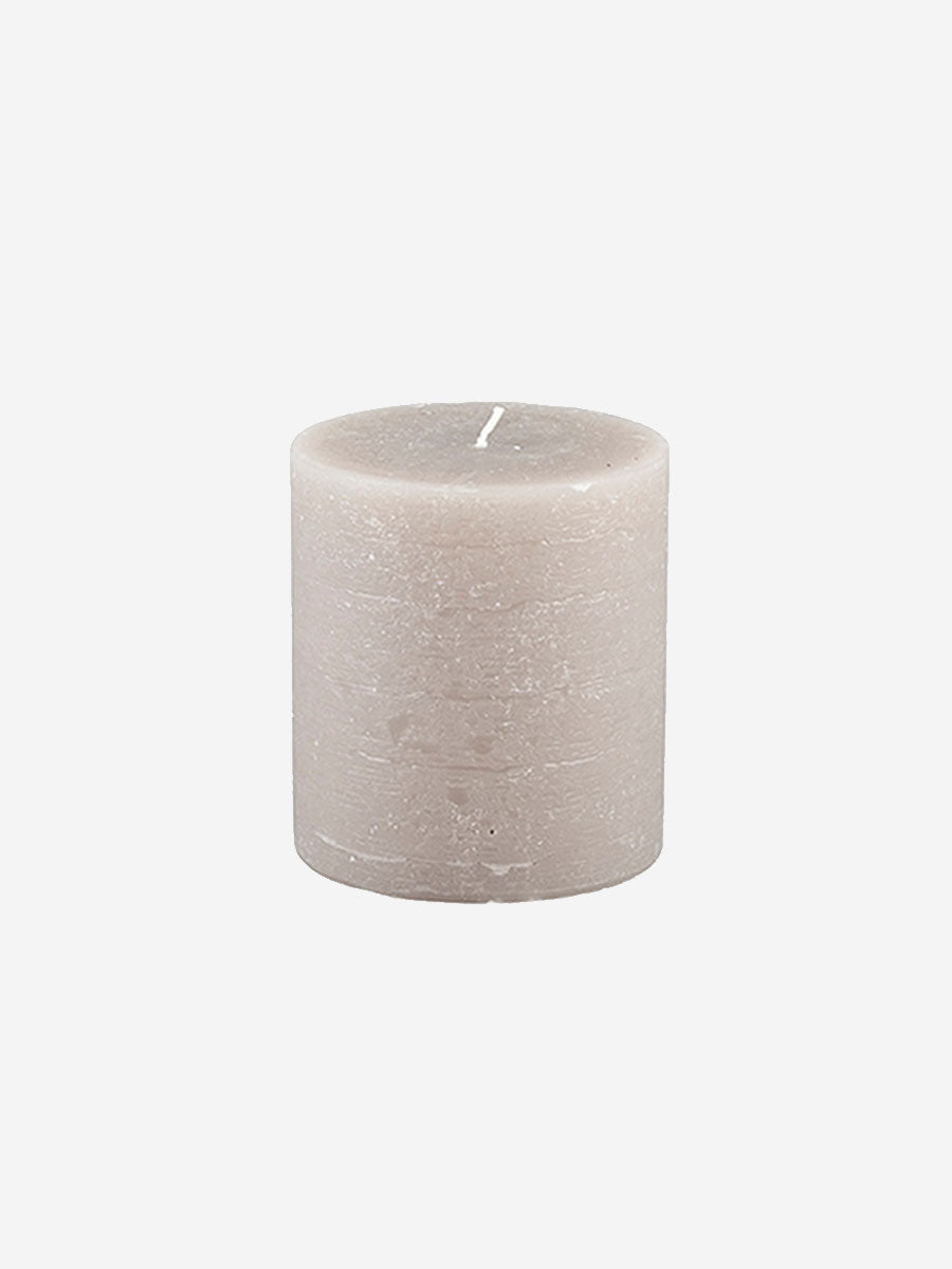 Broste Copenhagen - Pillar Candle 10x11 - Linen