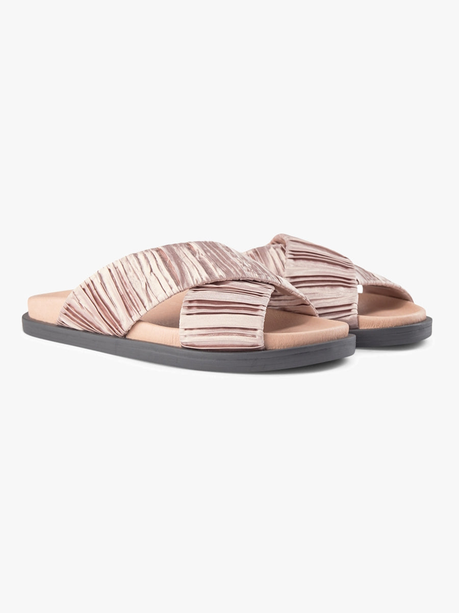 Shoe the Bear Ivy Cross Sandal - Nude