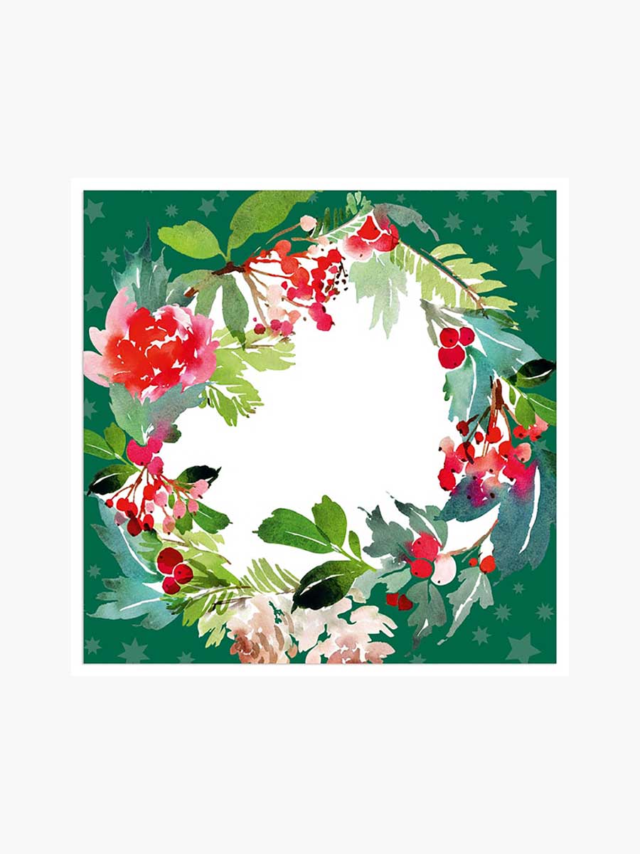 Artebene - Green Wreath Napkins