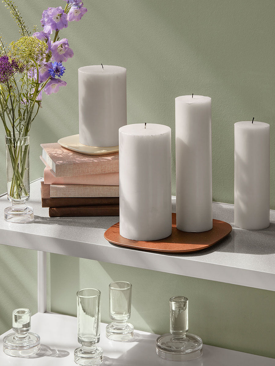 Broste Copenhagen - Petra Glass Vase Small - Indian Tan