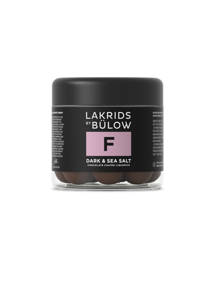 Lakrids F Dark And Sea Salt Liquorice