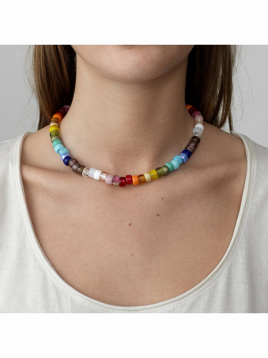 Anni Lu Big Nuanua Necklace - Rainbow