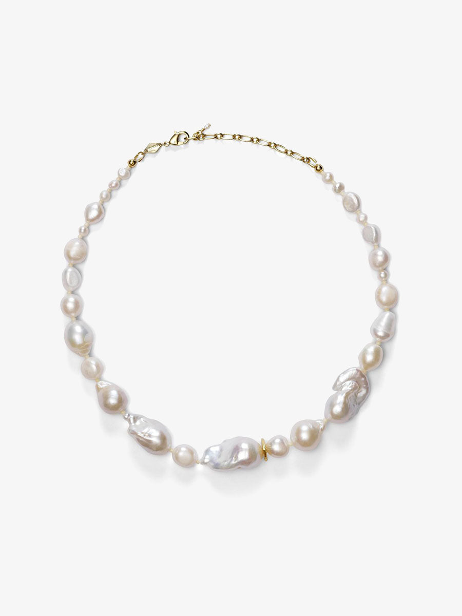 Anni Lu - Jet-Set Pearl Necklace 