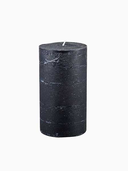 Broste Copenhagen - Pillar Candle - Simply Black