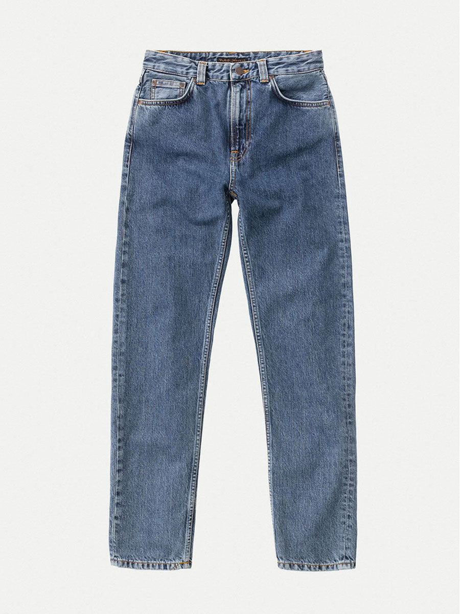 Nudie Jeans Breezy Britt - Friendly Blue