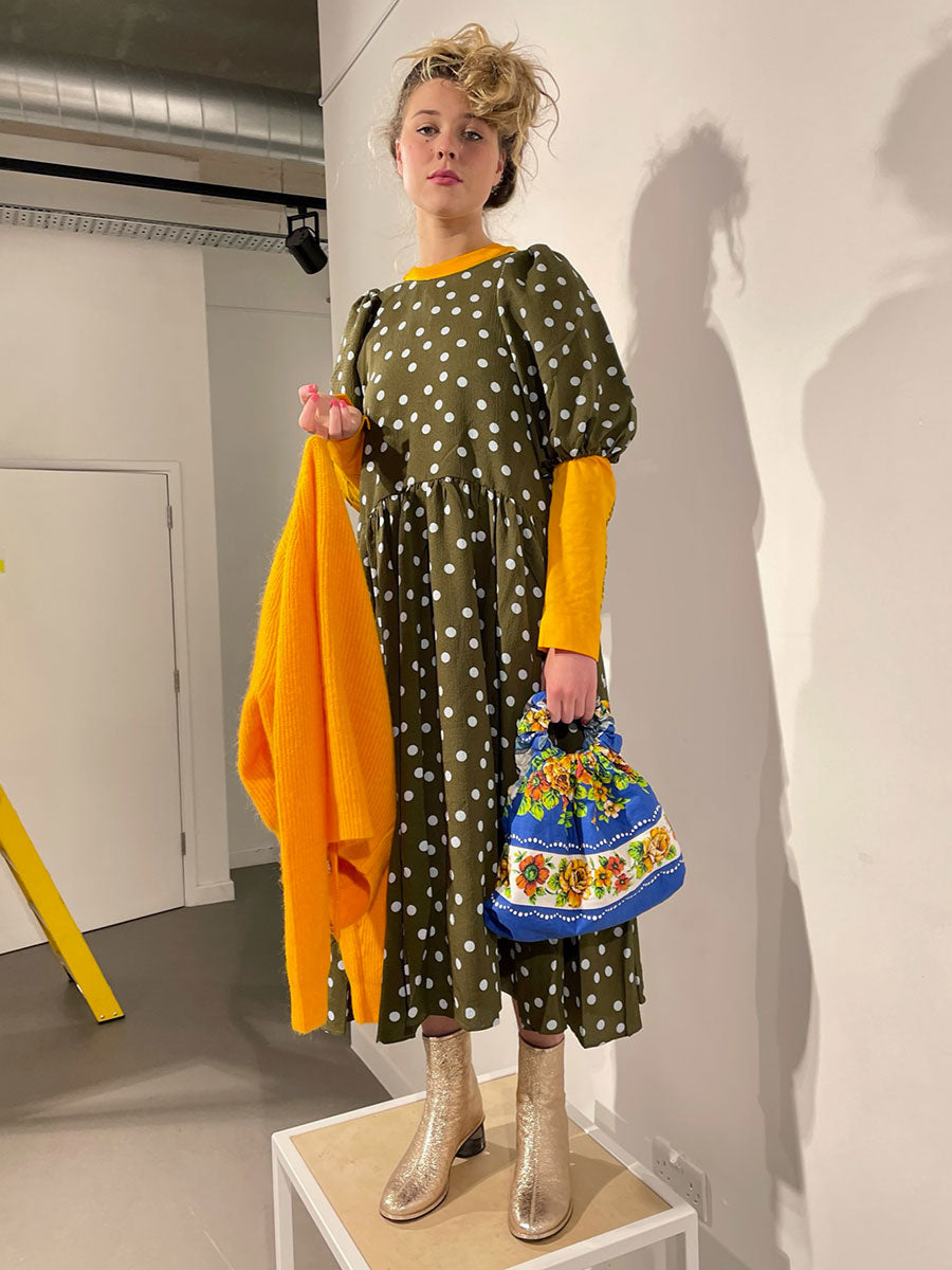 Stine Goya - Amelia Dress - Blue Dots