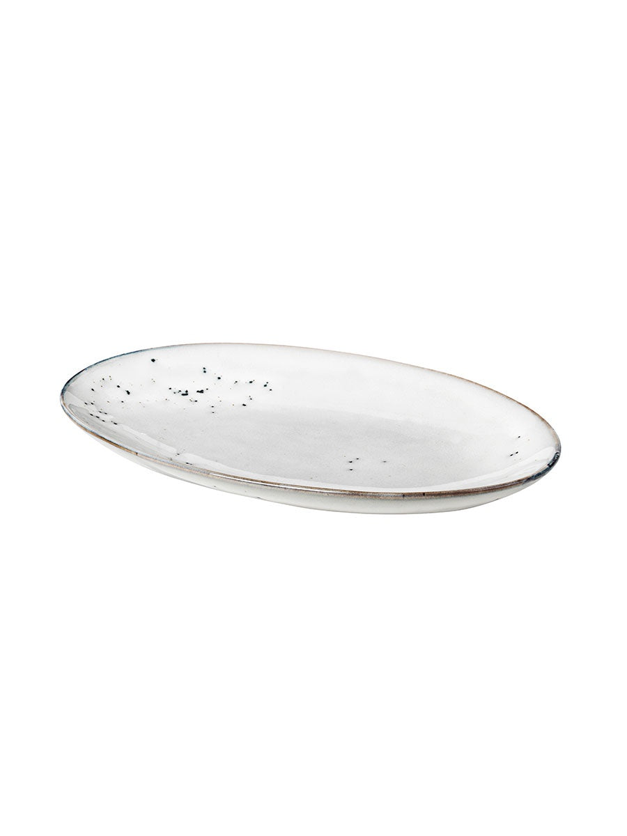 Broste Copenhagen - Large Oval Plate - Nordic Sand