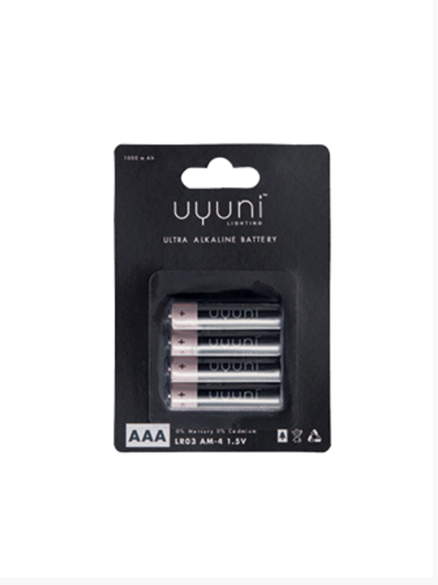 Uyuni Lighting AAA Battery 4 Pack