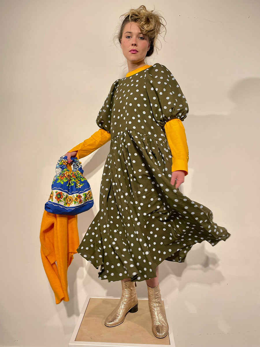 Stine Goya - Amelia Dress - Blue Dots