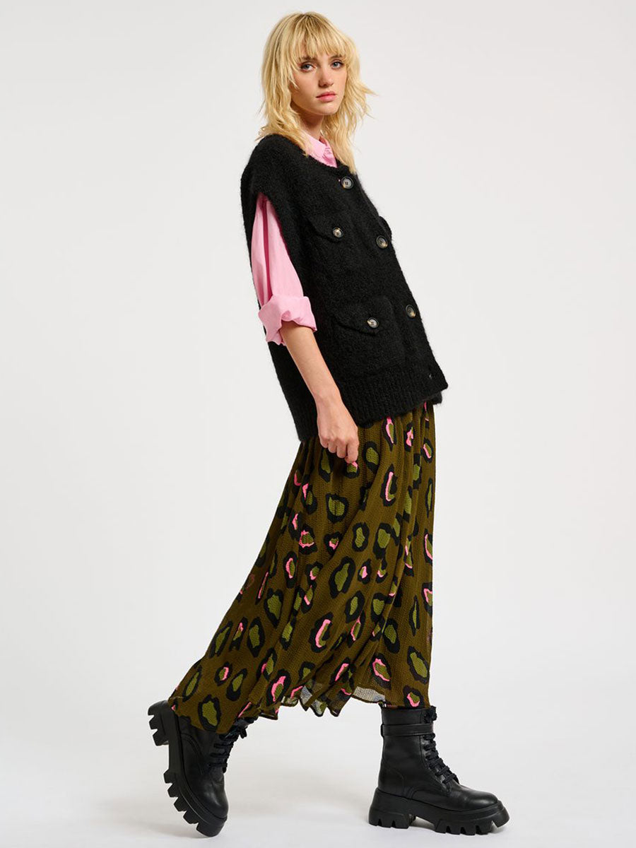 Essentiel Antwerp Camo Skirt