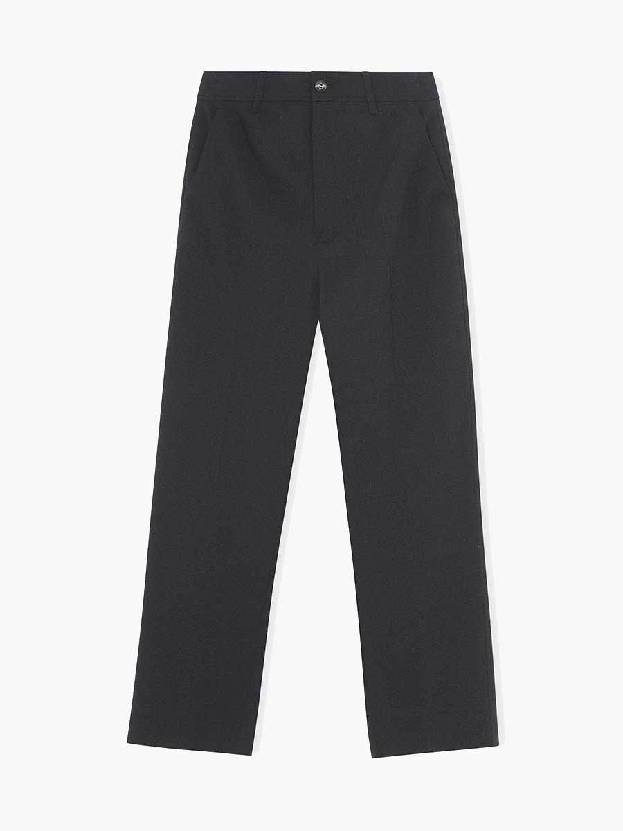 Ganni - Heavy Crepe Trousers - Black