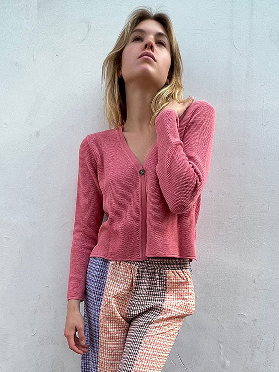 Sibin-Linnebjerg-Faye-Cardigan-Coral-Haze
