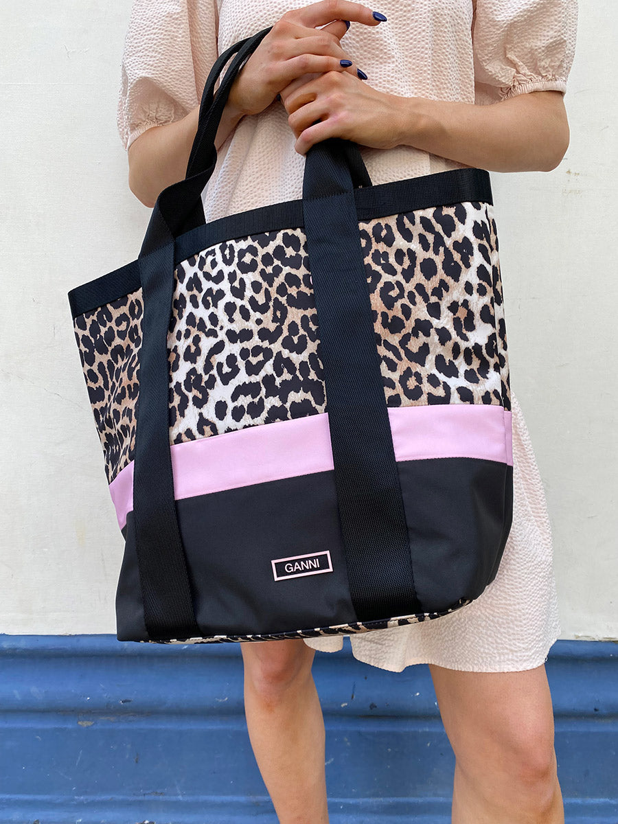 Ganni Recycled Tech Tote Bag