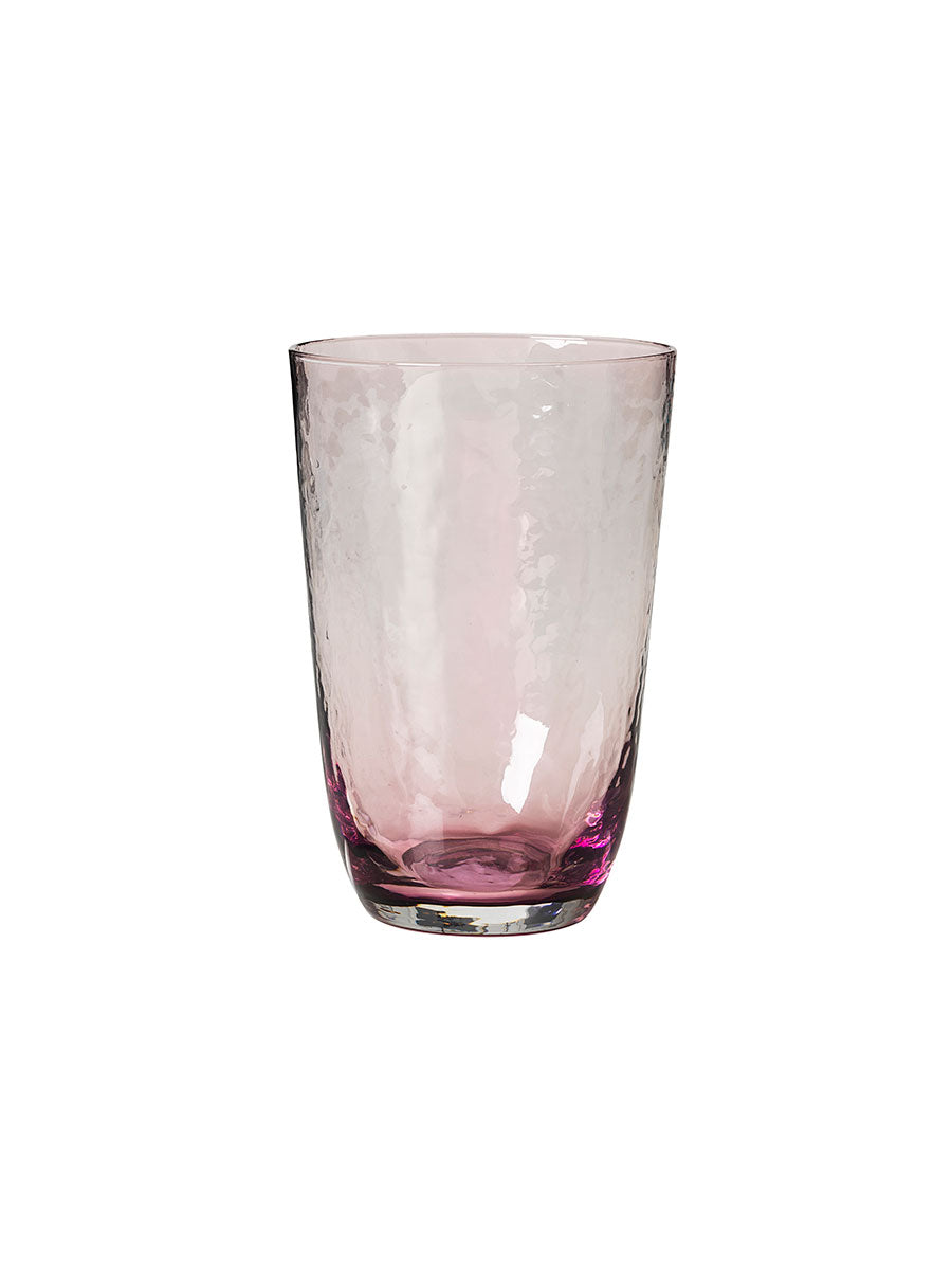 Broste Copenhagen -Hammered Glass Tumblers L Set Of 4