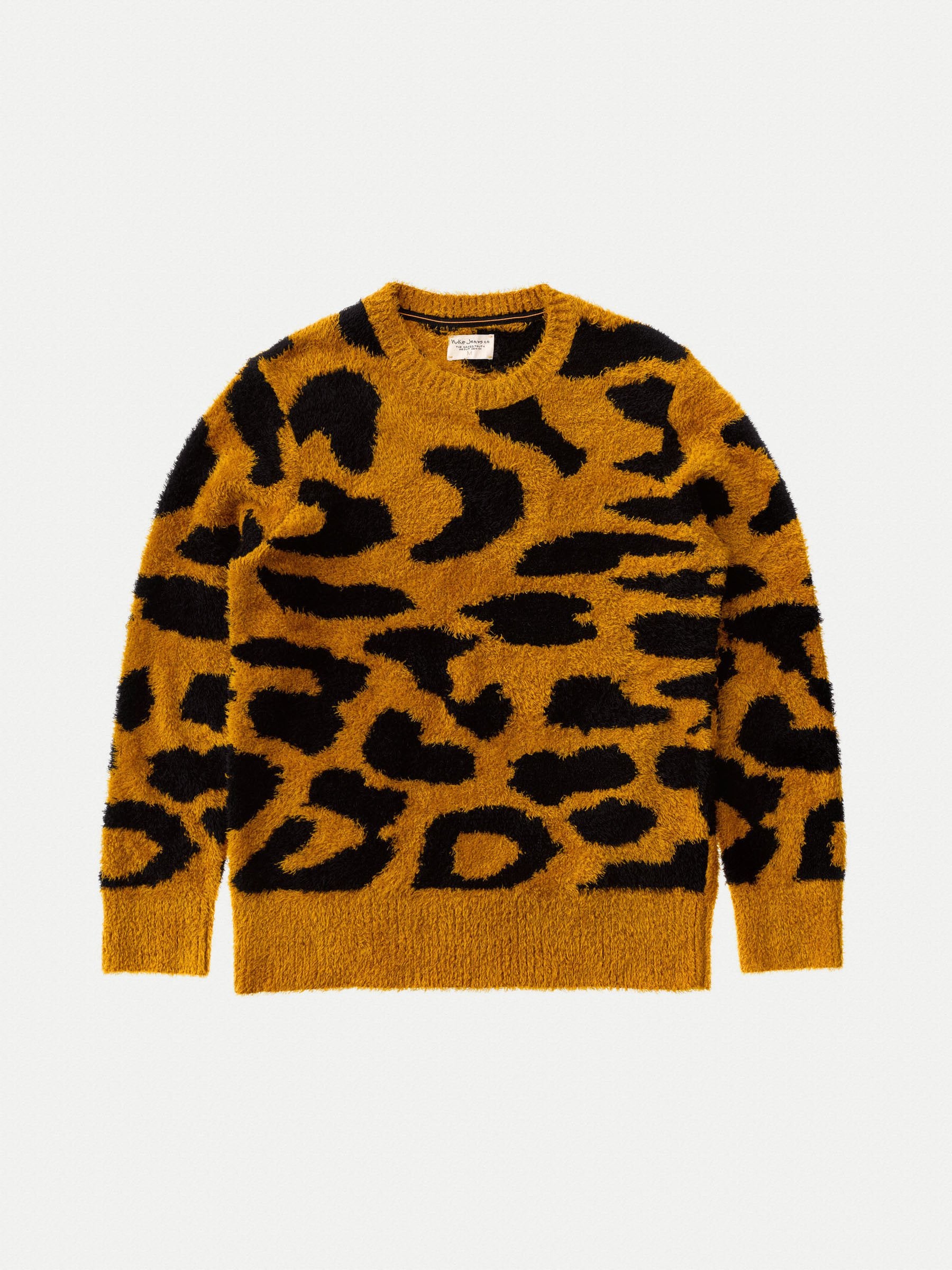 Hampus Jacquard Knit Jumper - Leopard