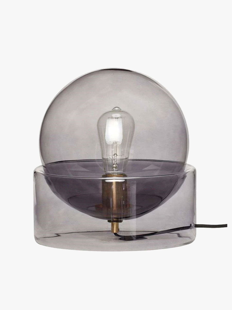 Hubsch Ultra Table Lamp - Smoked