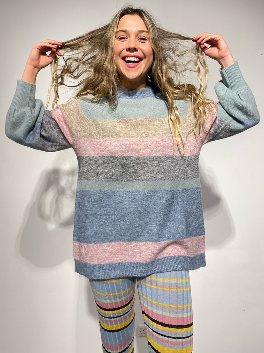 M. Wiesneck - Lottos Jumper - Ice Blue