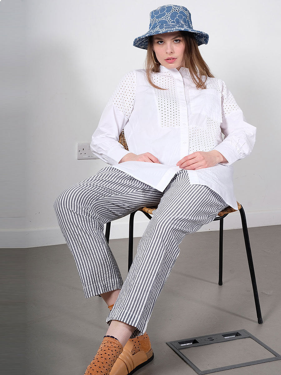 LEVETE ROOM  - Roza 2 Cotton Shirt