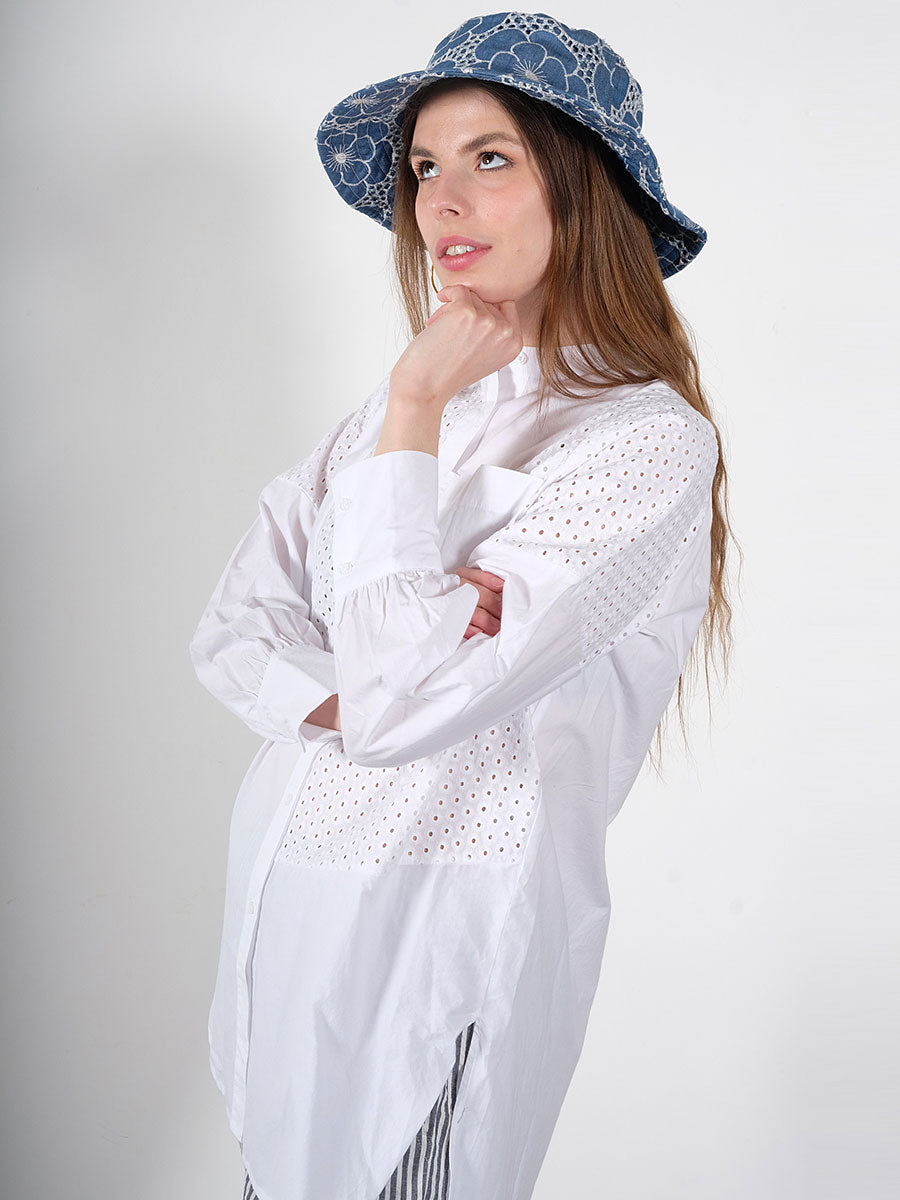 LEVETE ROOM  - Roza 2 Cotton Shirt