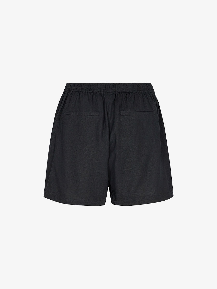 Leveteroom-Naja-8-Linen-Shorts-black