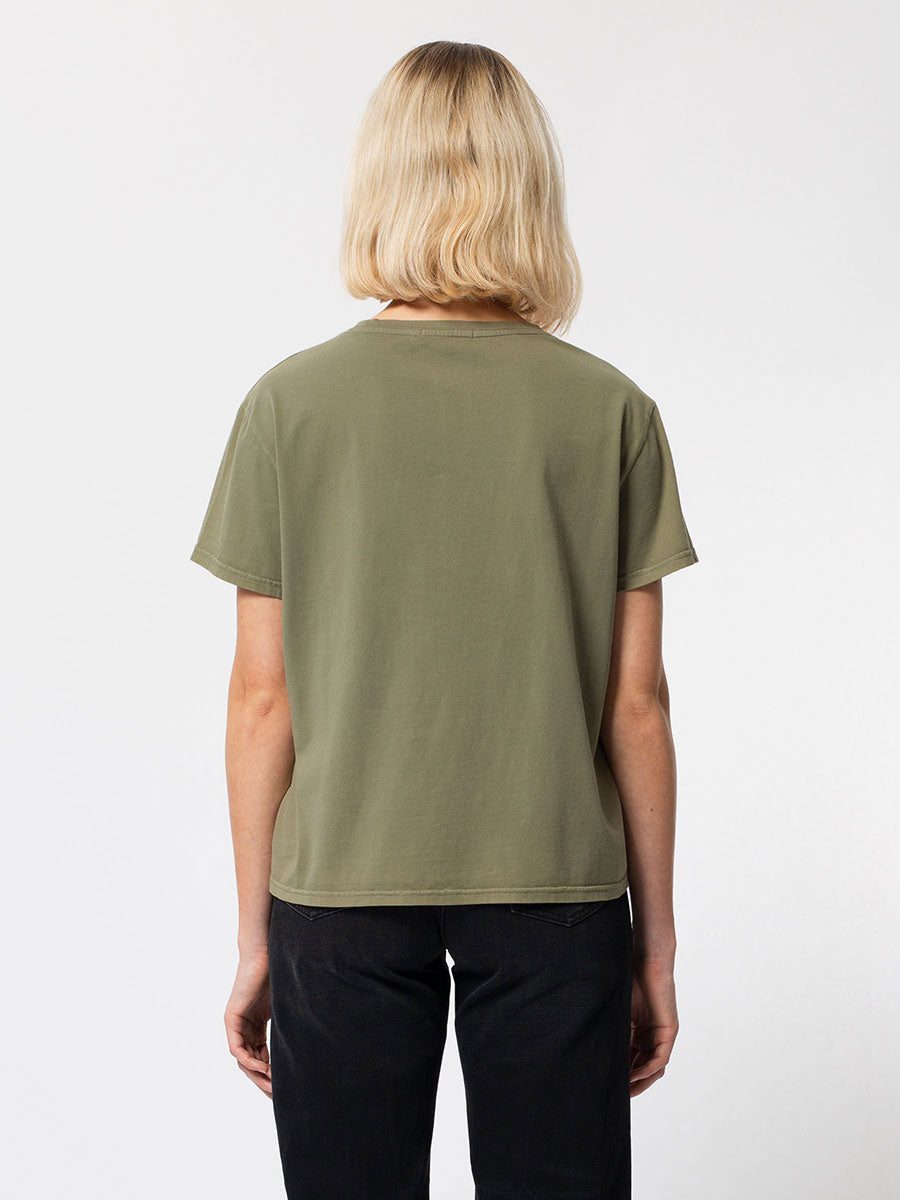Lisa Cropped T-Shirt - Green