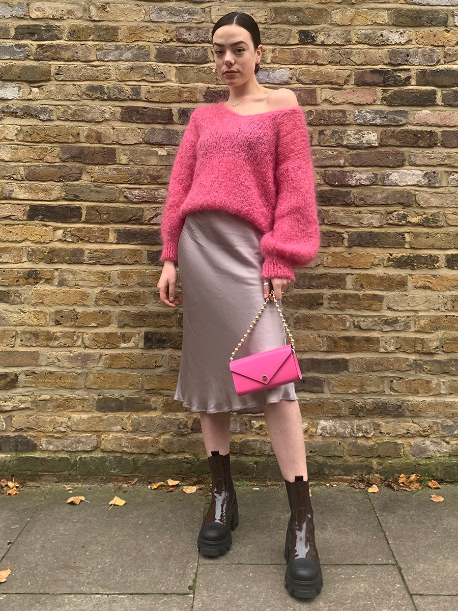 leveteroom-perla 4 skirt - ash