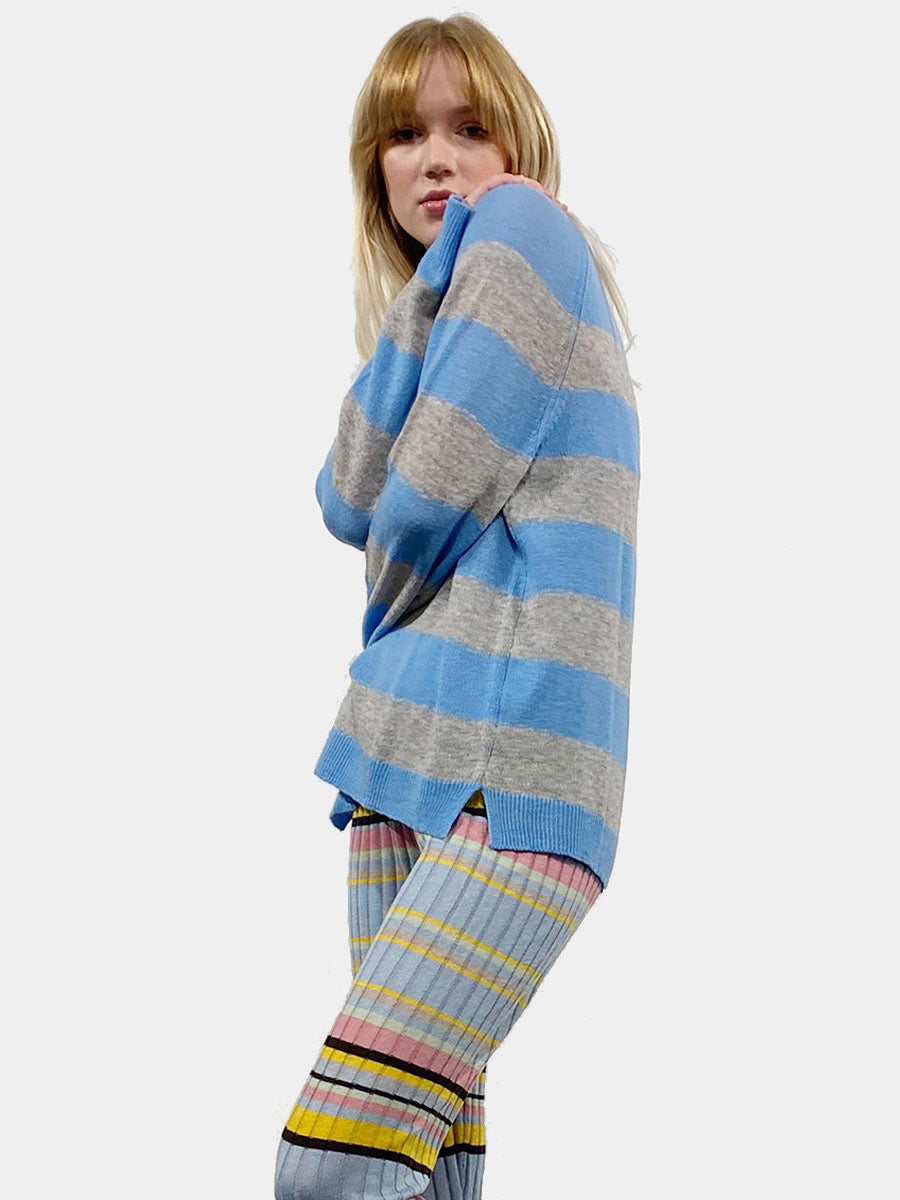 Sibin Linnebjerg - Mayo-Jumper-Blue-Ice