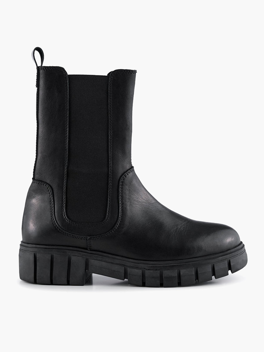 Shoe the Bear Rebel Chelsea High Leg Boots - Black