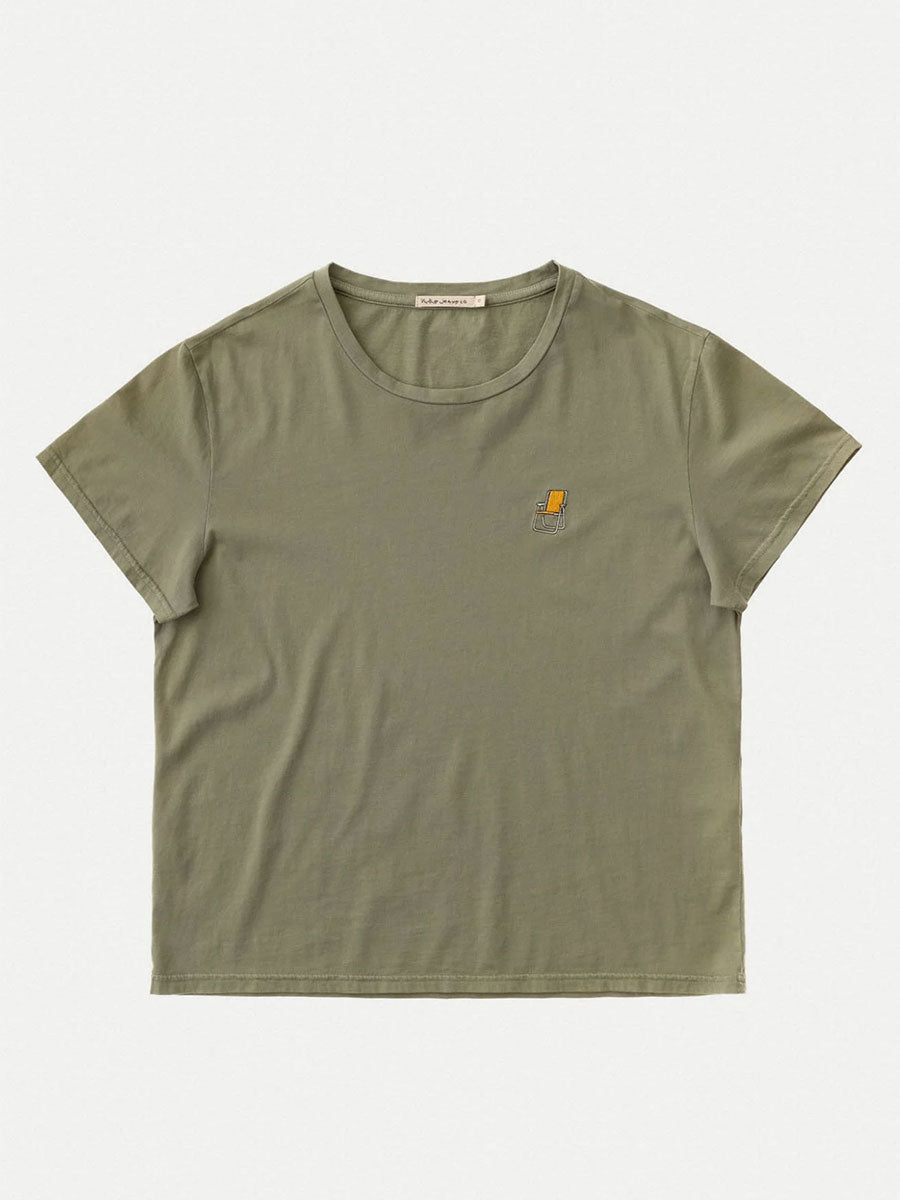 Lisa Cropped T-Shirt - Green
